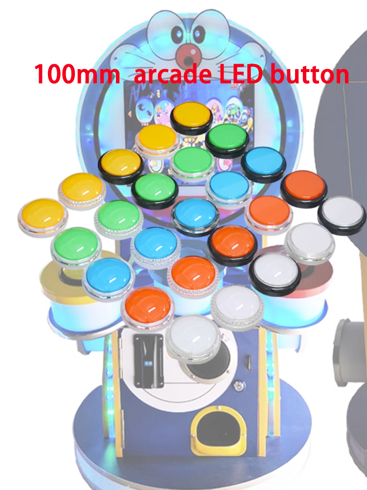 12V Arcade LED Button 100mm Pl - огляд і ціна Arcade Game Jackpot