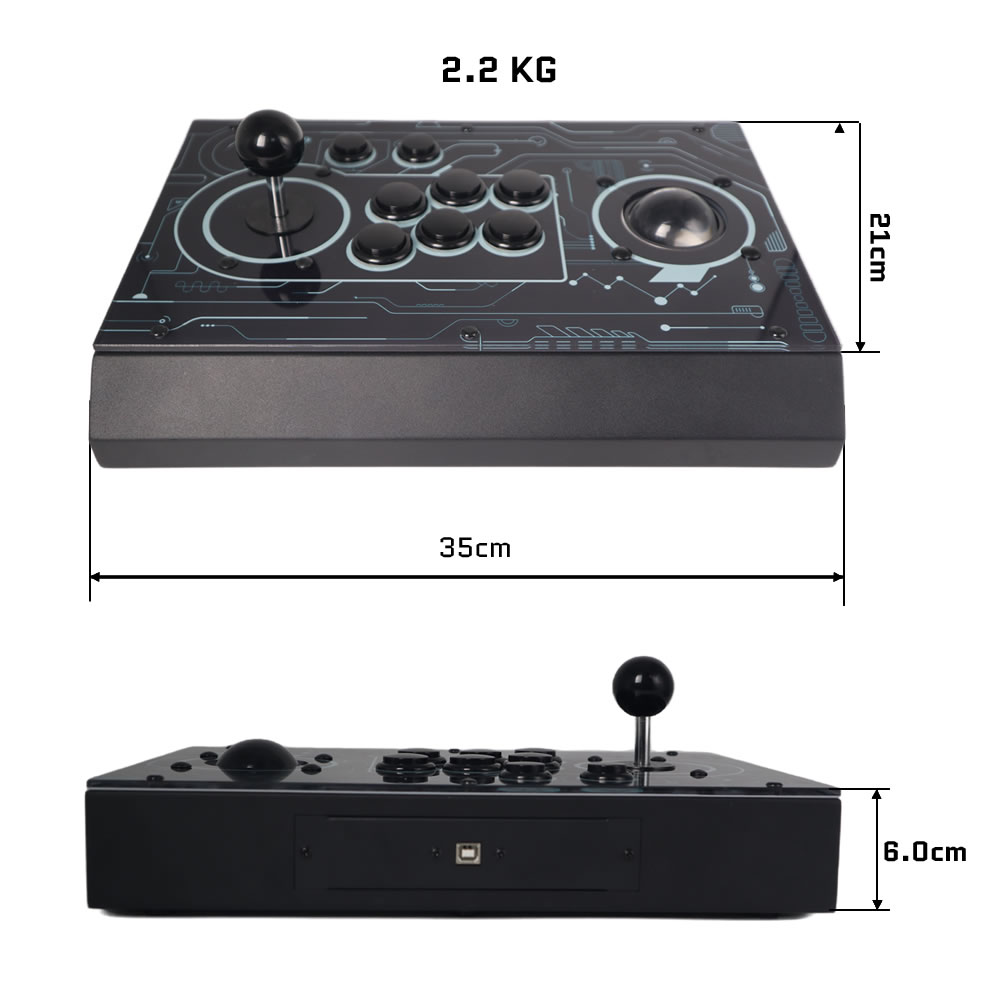 FightBox R10 Arcade Fighting S - огляд і ціна Trackball Controller Arcade