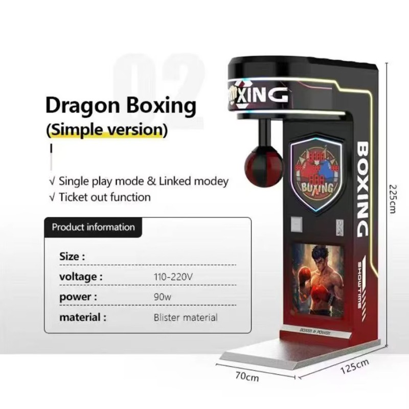 Factory Direct Sales Boxing Ma - огляд і ціна Arcade Games And Vending