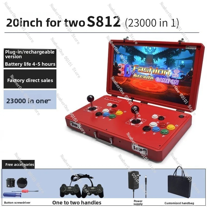Portable Retro Arcade Game Con - огляд і ціна Arcade Vibes